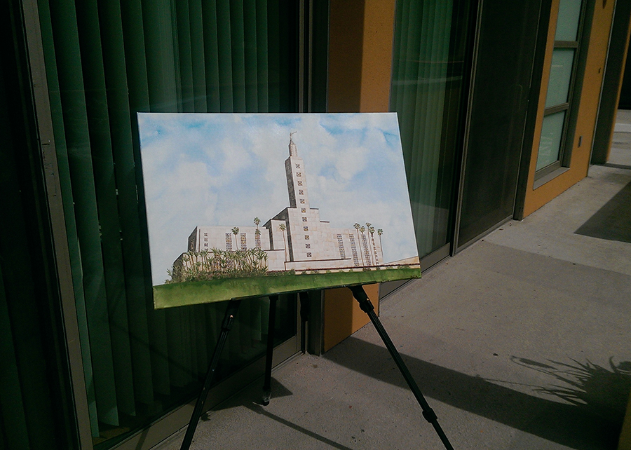 lds temple outside