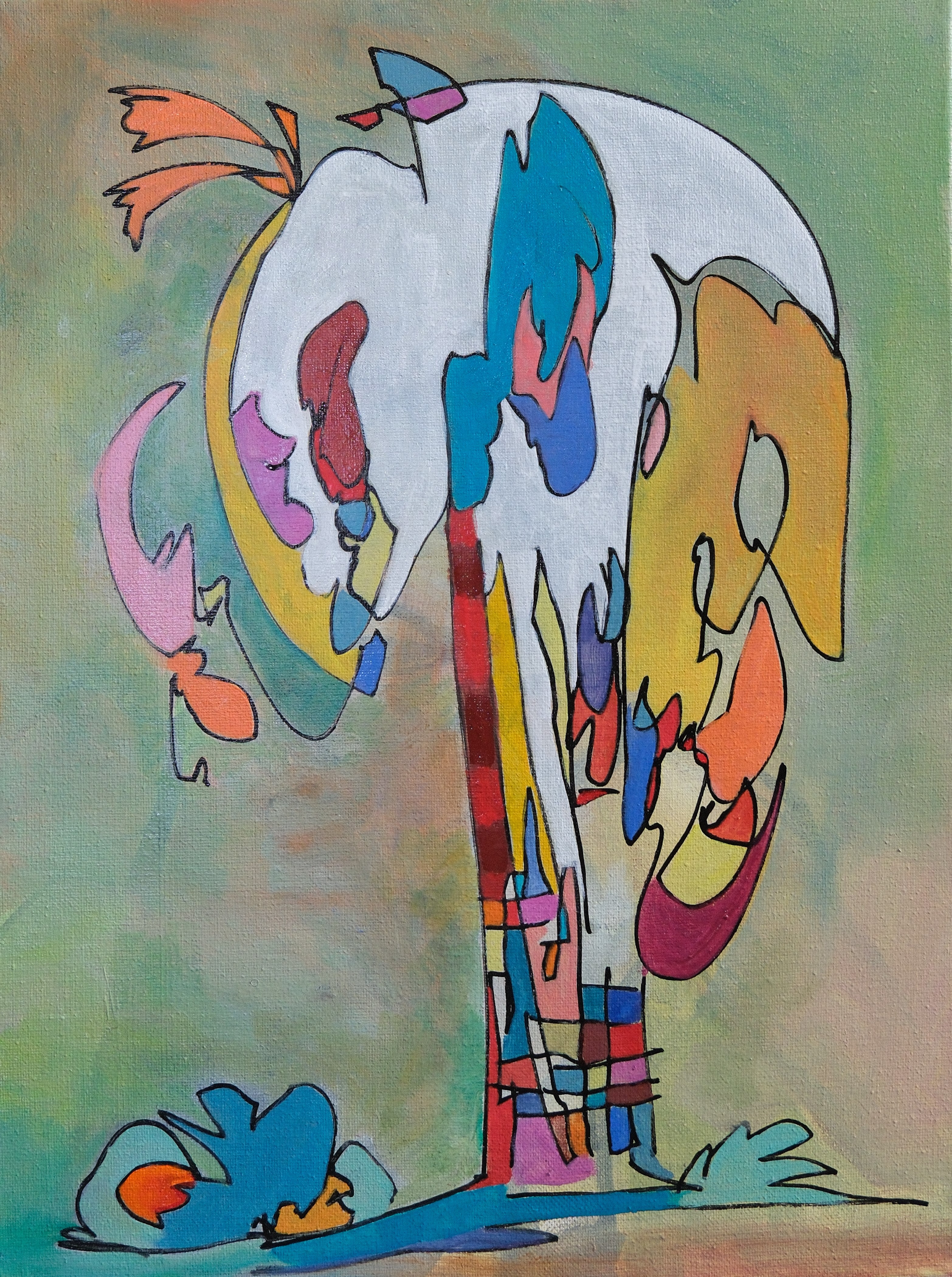 Abstract 1 14 x 11 in