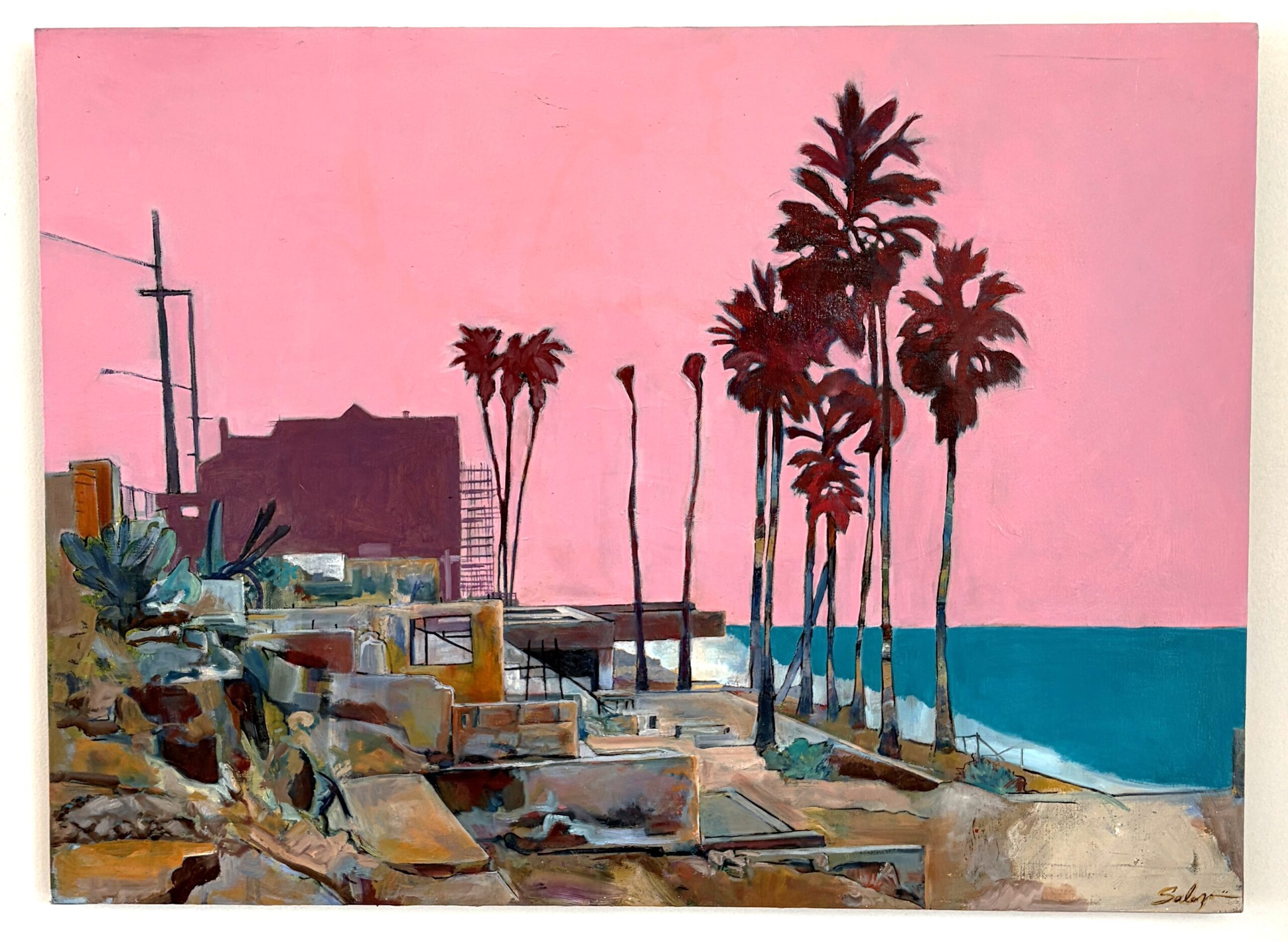 Post Disaster in Paradise 24 x 30 in SOLD